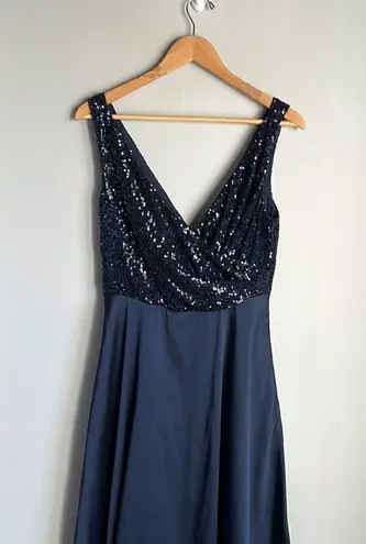 NEW Dresses Sachin & Babi Midnight Bella Sequin Formal Gown