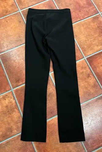 MM.LaFleur Black Straight Leg Classic Versatile Tailored Pants Size 4