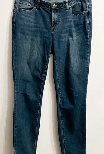 prAna Skinny Denim Jeans Dark Wash Stretch Size 10 / 30 Inseam
