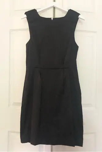 W118 By Walter Baker NWT Black Anne Dress Epaulet Sleeveless Dress Size Medium