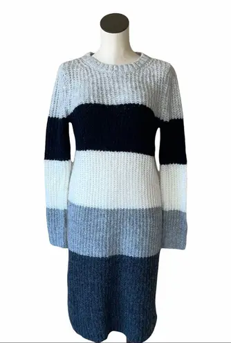 American Eagle NWOT  Outfitters Bold Striped Wool Blend Sweater Midi Dres