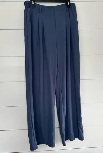 Halara Women’s Large Blue Wide Leg Pants NWT