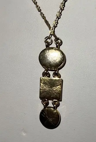 Premier Designs Premier Design Honey Amber Crystal Journey Gold Tone Necklace