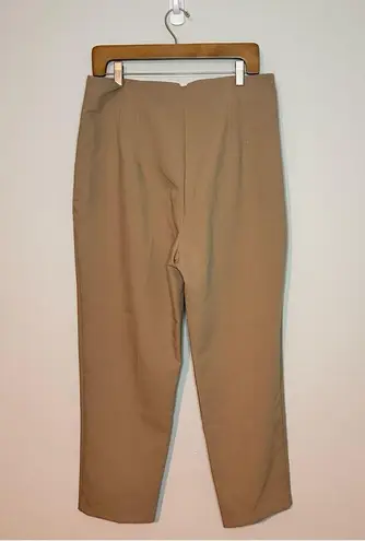 ZARA  high waisted dress pants Taupe brown color size XL