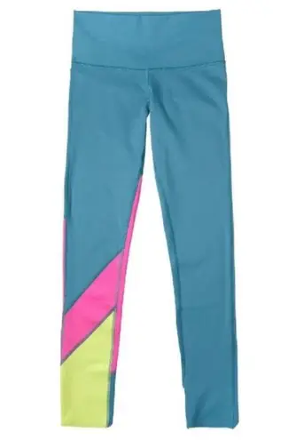 Cotopaxi Neon Color block Mariposa Tights Leggings Size XS