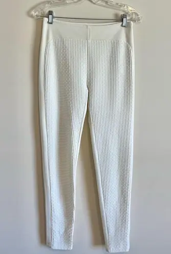 Anne Fontaine Nilo Pant in Moon White Milano Knit Leggings