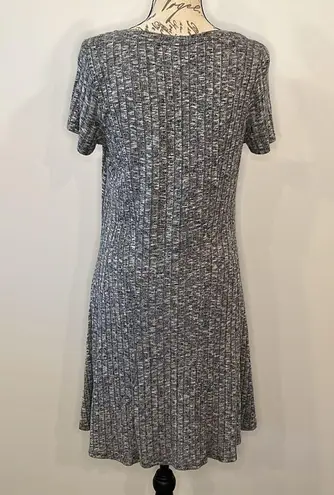 Dolan Left Coast Collection ribbed heathered stretch knit dress lined M Size M