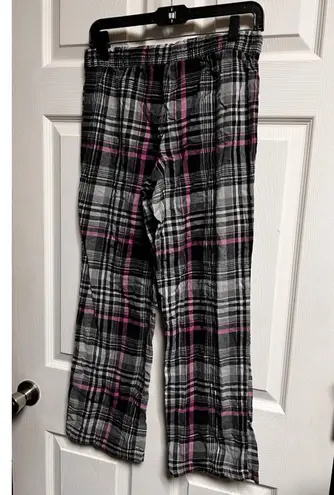 secret treasures 032-008 Small Light Flannel PJ PANTS Plaid Pajama Lounge