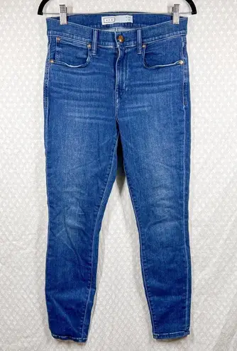 AYR Dark Wash The Chiller High Rise Skinny Jeans