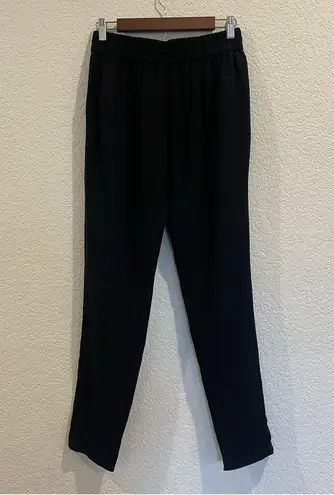 Rebecca Taylor Emma Silk Trim Ankle Pants