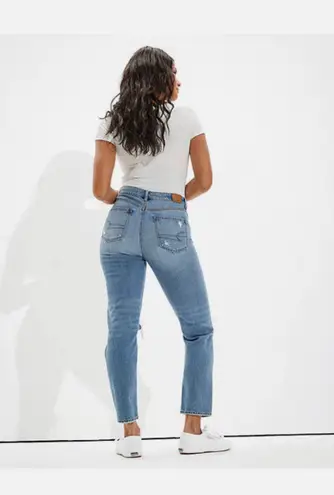 American Eagle Ripped Mom Jean