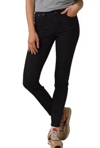 prAna Womens Jeans Deep Blue Sienna Mid Rise Skinny Stretch Denim Size 6/28