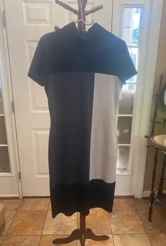 St. John Women's Colorblock Dress Size 8