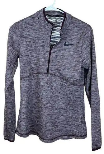 Nike  Golf Dri Fit Half Zip Pullover Women's Small Athletic Sport Activewear