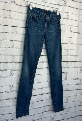 Mother The Looker Moontide Skinny Jeans Mid