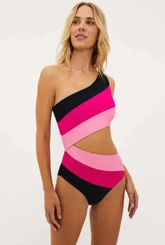 Beach Riot Joyce One Piece Amour Colorblock, size Medium , BRAND NEW, $168
