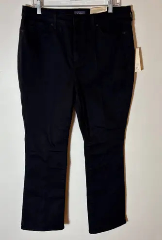 NYDJ NWT Billie Mini Boot Jeans High Rise Black Size 14P