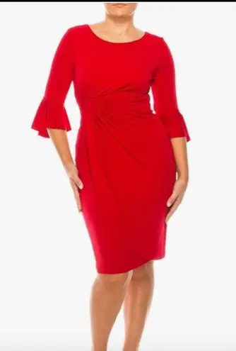 Connected Apparel Size 6 Connected 3/4 SL Dress