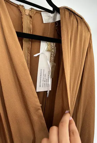 Bronx and Banco Carmen Gown in Gold XS