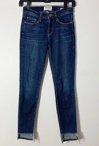 Frame Le Skinny De Jeanne Valley View Step Hem Jeans