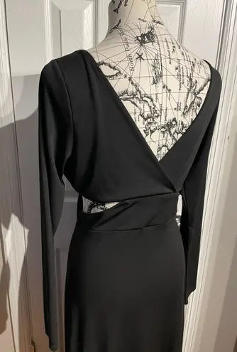 Elegant Twist Cutout Gown Vintage y2k this floor