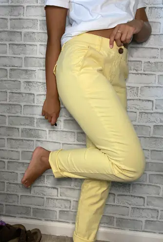 CAbi Yellow Mom Jeans