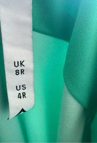 AQ/AQ Sienna Mint Green Halter Neck Sleeveless Open Back Slit Maxi Dress Size 4