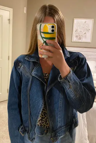 Paige Moto Denim Jacket