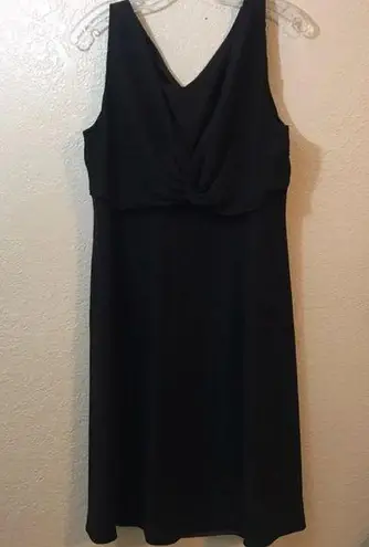 Armani Collezioni black dress SZ 16
