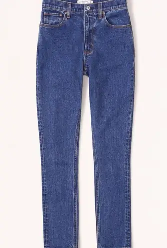 Abercrombie & Fitch  Curve Love Dark Wash High Rise Skinny Jeans