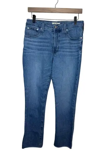 Madewell  The Mid-Rise Perfect Vintage Jean Raw Hem Size 28