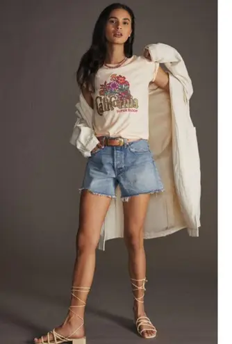 💕MOTHER💕 Itty Bitty Tee ~ California Super Bloom Graphic Tee XS NWOT Pink