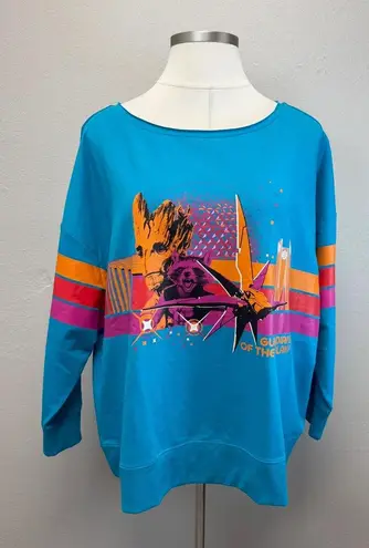 Disney Parks Marvel Blue Guardians Of The Galaxy Sweatshirt