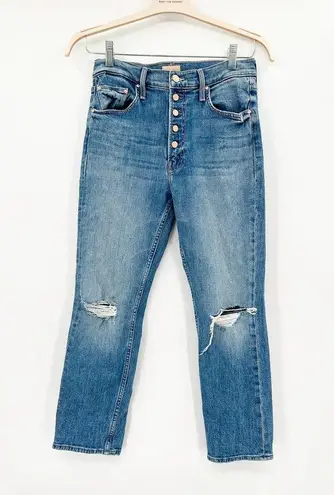 MOTHER Jeans The Pixie Tomcat Crop Jean Not Cut & Pasted 28