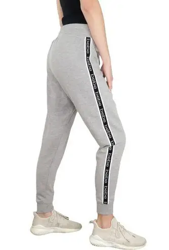 Bebe Y2k  Gray & Black Logo Jogger Sweatpants Large