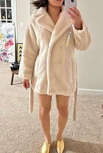 Weekend maxMara wool robe coat. S