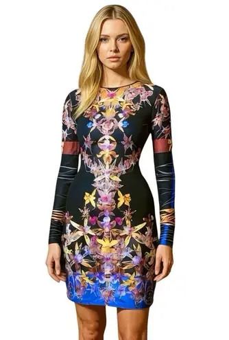 Clover Canyon Womens Dress XS Artsy Retro 70's Inspired Festival Party Cocktail