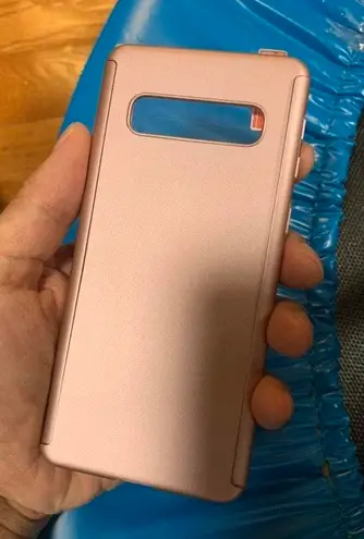 Galaxy S10 Plus 360 Full Coverage Shockproof Case Rose Gold