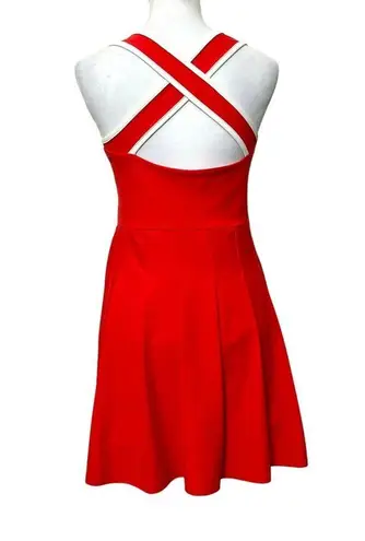 Prince Pickleball Red Tennis Dress Women’s M Crossback Athletic Built