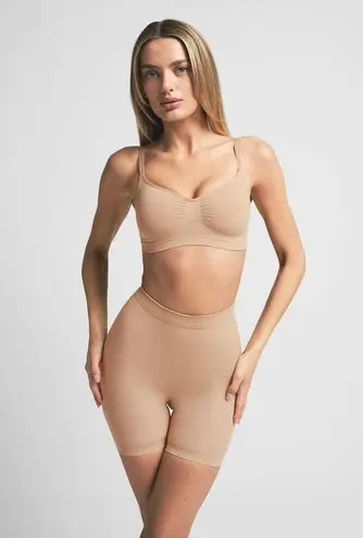 SKIMS Seamless Sculpt Bralette - Tan - Size Small
