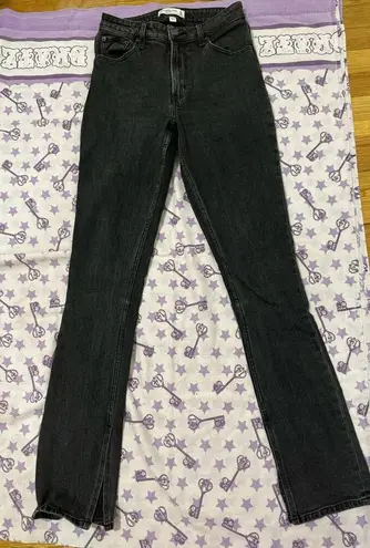 Abercrombie & Fitch A&F Size 25/0  Jeans The Skinny High Rise Jean grey black