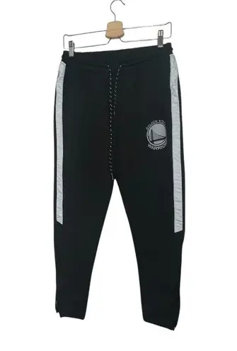 Nba Golden State Warriors Women's Graphic Jogger Pants Blue Size Small