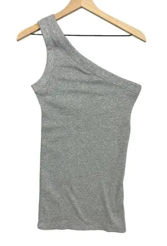 ASOS  Design One Shoulder Bodycon Mini Dress in Gray Heather Size 6‎