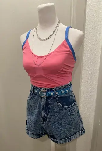 NWT Colsie Barbie Pink Colsie Spaghettie Strap Bodysuit Leotard Onesie Lingerie Size XL