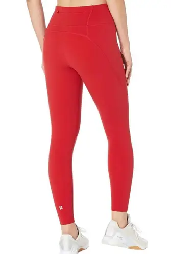 Sweaty Betty Power 7/8 Workout Leggings Cardinal Red Rare Women’s Size S NWT