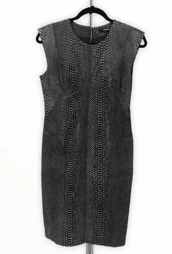 Kimberly Ovitz Snakeskin Embossed Leather Dress
