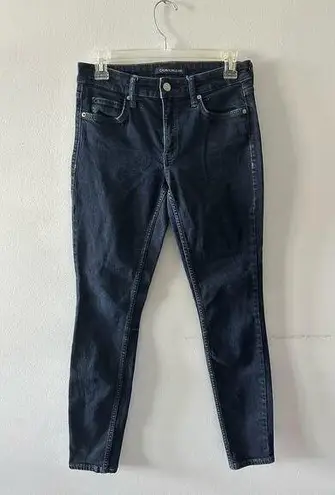 Calvin Klein Jeans  Mid/High Rise Skinny Dark Wash Denim Jeans 27x30