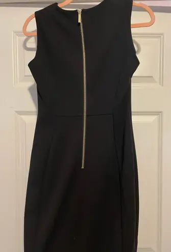 Calvin Klein Black Office Dress