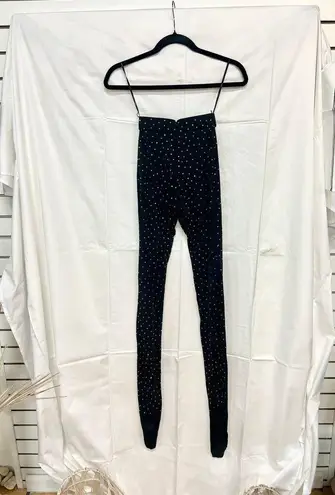 NWOT Alex Perry Embellished Cutout Bodycon Minidress & Leggings Black 8 UK /US 4