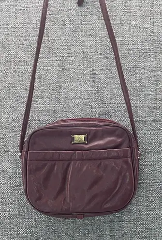 Etienne Aigner Crossbodydy Bag Small Vintage Maroon Oxblood 90s
